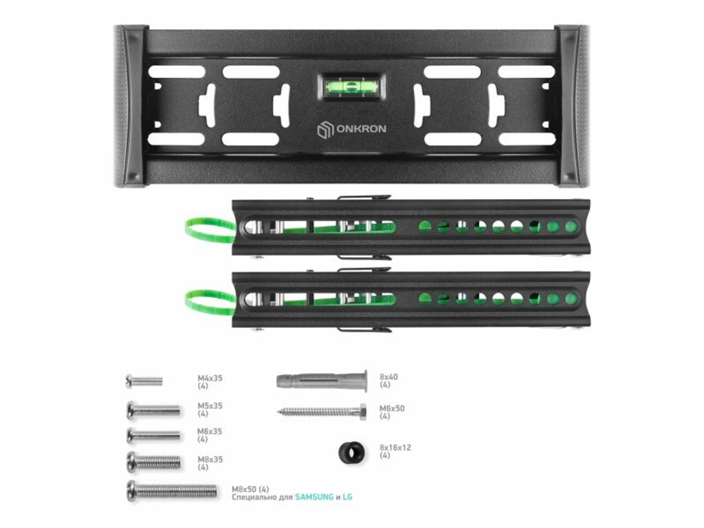 Наклонный кронштейн Onkron TM4 чёрный