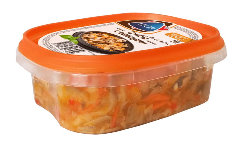 Салат "Грибы с овощами" 200г. Леор