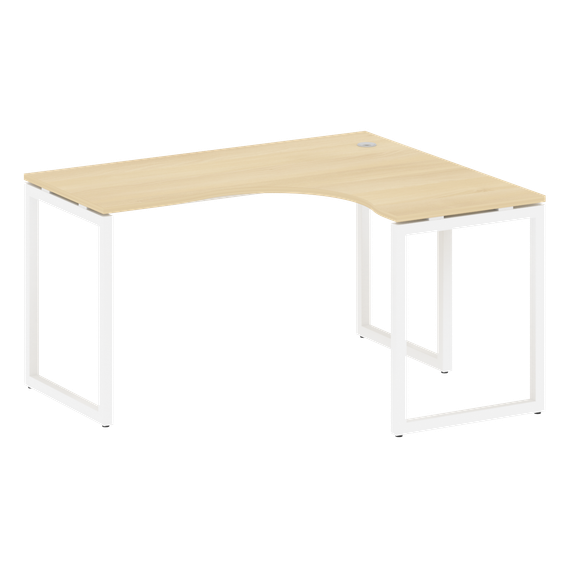 Метал Систем Куатро Стол криволинейный правый на О-образном м/к 40БО.СА-3 (R)