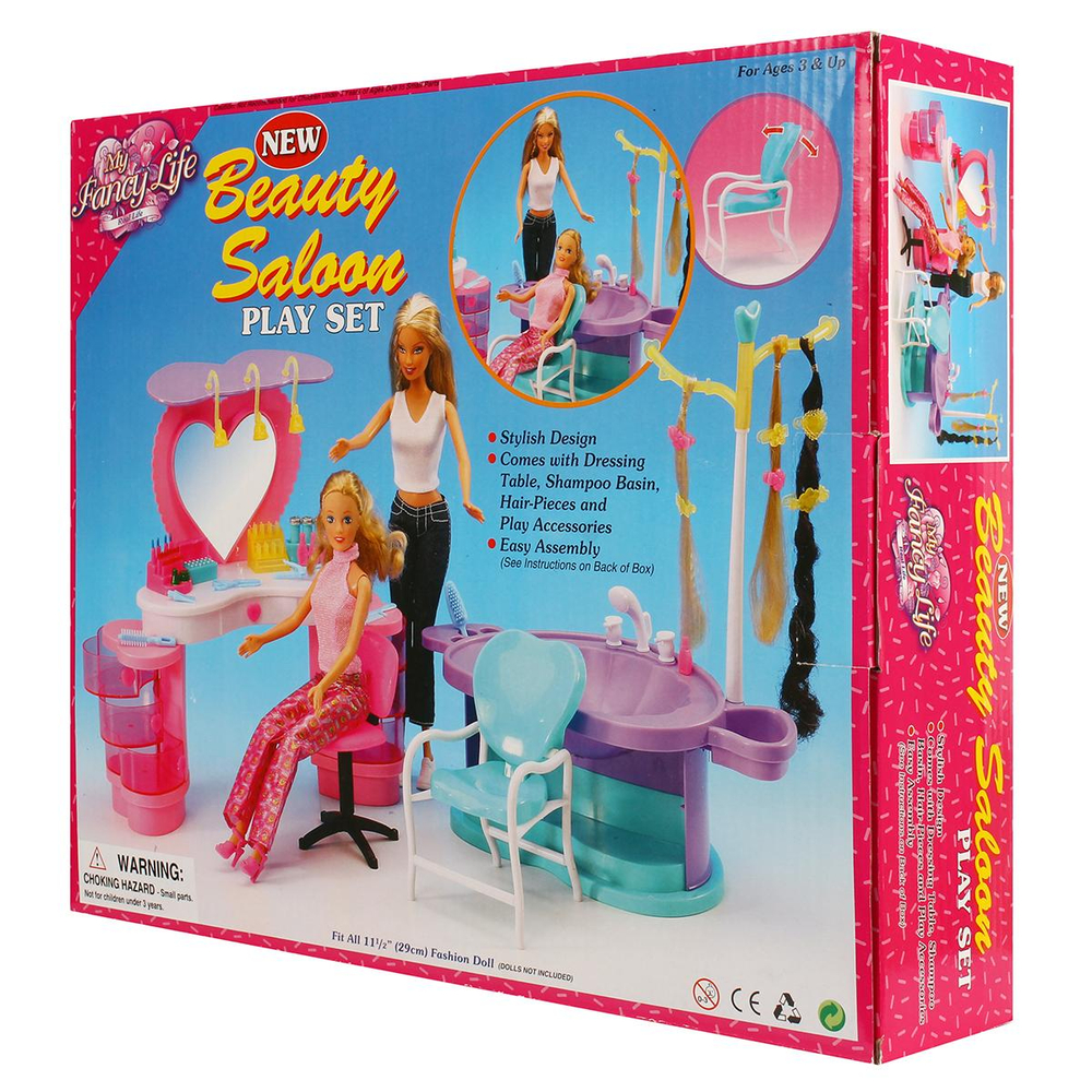 Мебель для кукол "Салон красоты" (кукла не вх. в комплекте ) 302801