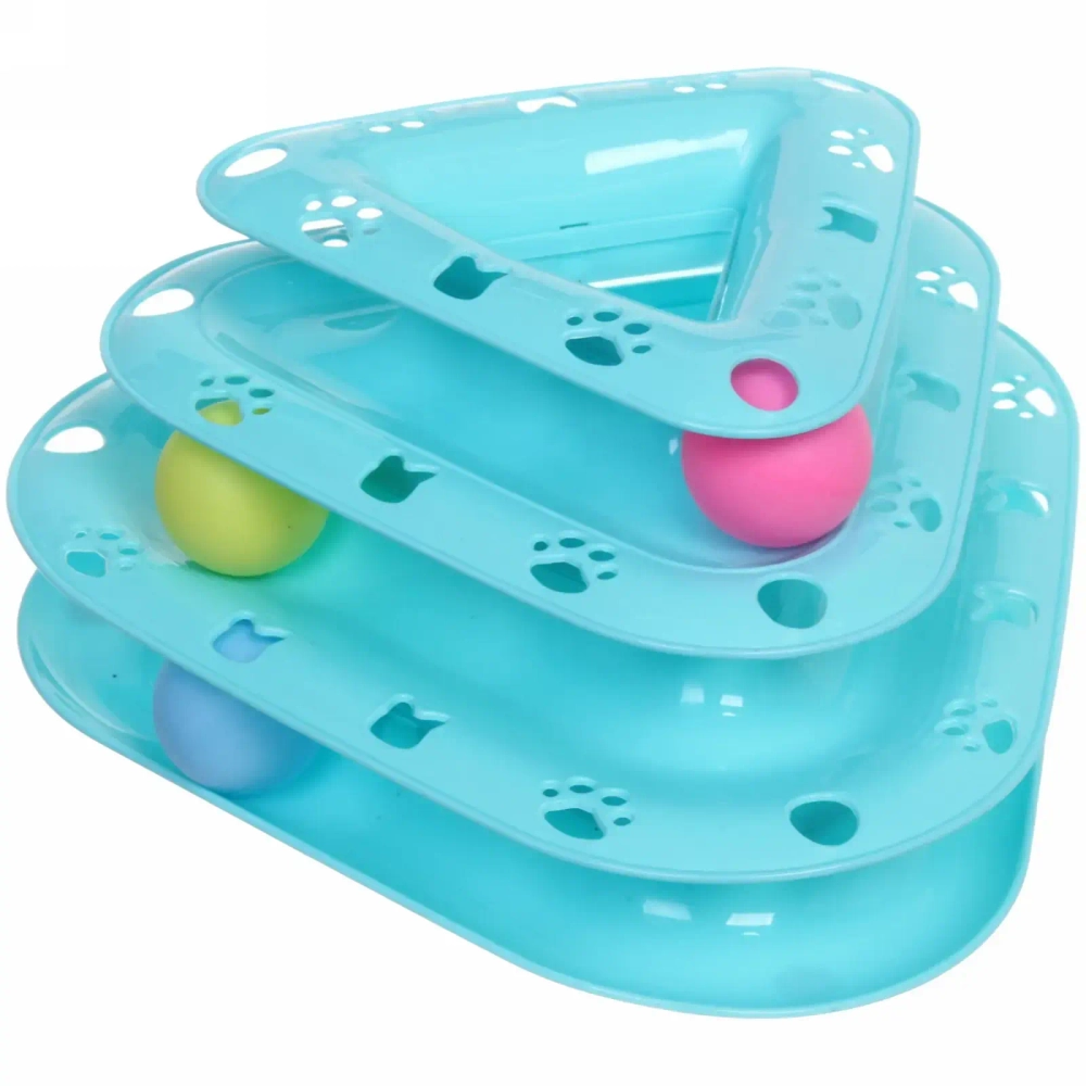 Игрушка для кошек интерактивная «Поймай меня!» 26*14см цвет голубой Ultramarine