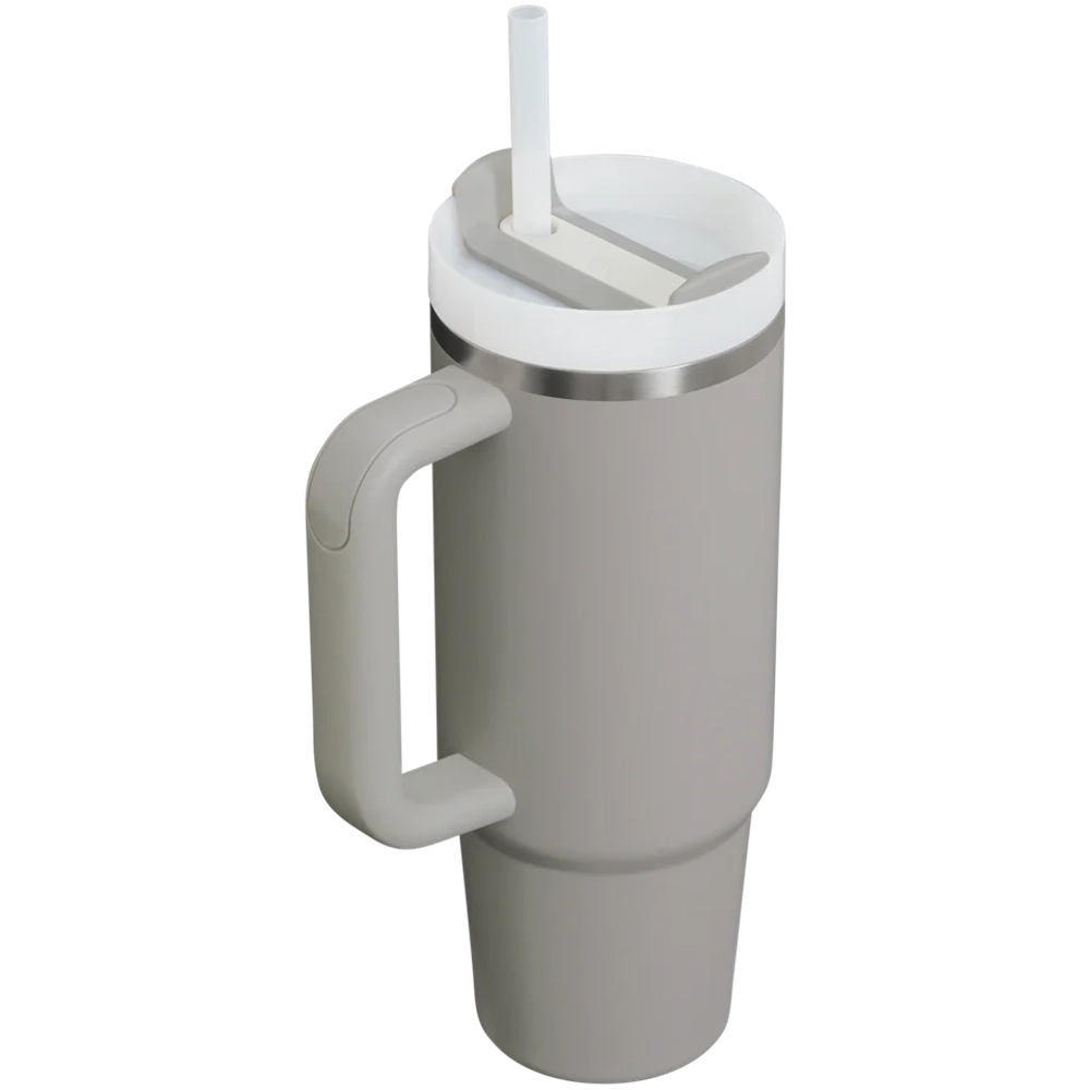 Термокружка Stanley Quencher H2.0 с трубочкой 0,887L серая