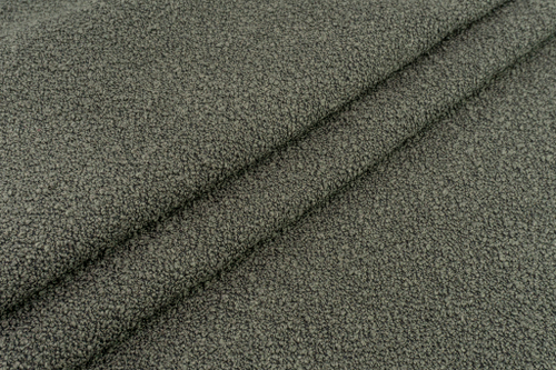 BUKLE 7 ткань мебельная обивочная ткань букле, серый, ширина 1,4 м.