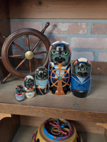 Маттешка "Котик Моряк" 5мест