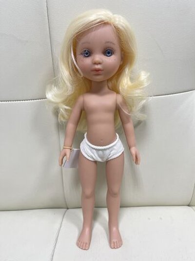 Уценка. Кукла для девочки виниловая 35см Ева без одежды (2823)