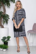 Платье Кайла НЬЮ (синее/полоска) П13711-10М LT Collection