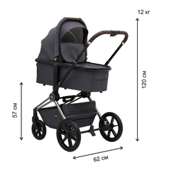 Коляска 2 в 1 Labala Raiz Edition Line 2025 Anthrazit