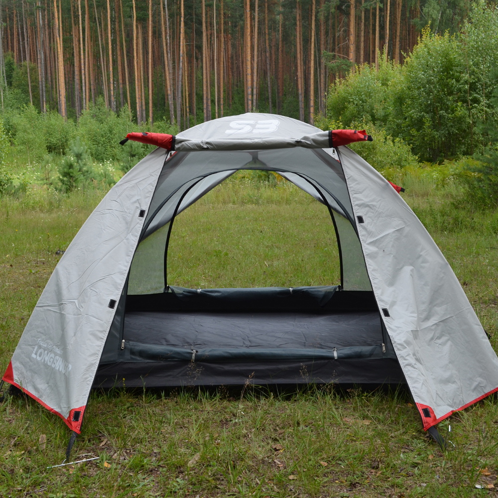 Палатка 3-местная трекинговая Prival LongSinger S3, голубой