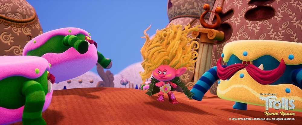 Игра DreamWorks Trolls Remix Rescue (Английская версия) для PlayStation 4
