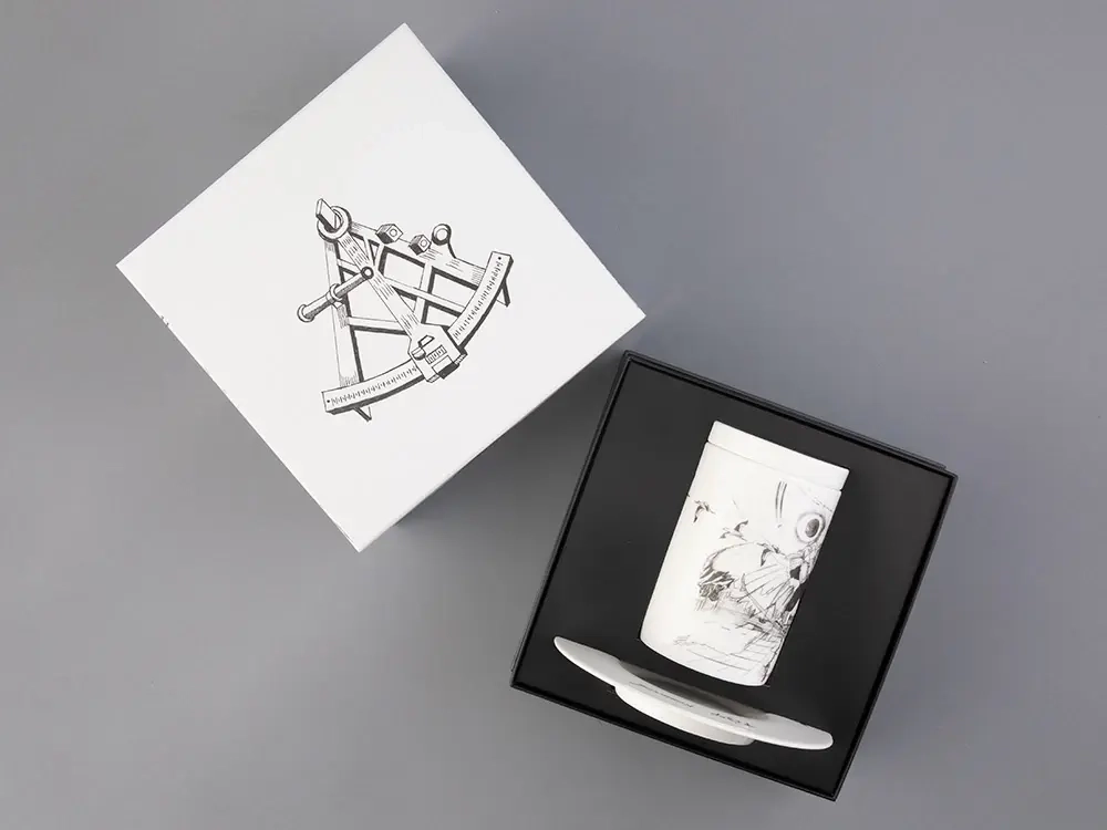 Бокал с крышкой в подарочной упаковке, форма Top. рисунок Путь на Север, арт. 81.32934.00.1