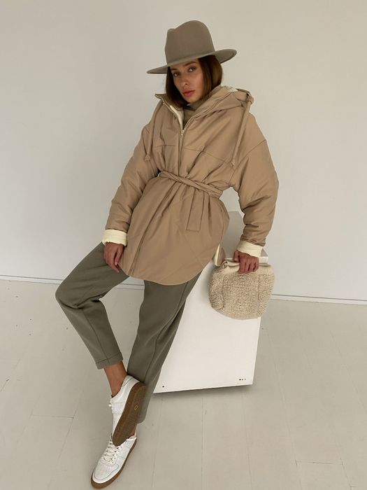 КУРТКА РОНИС ПЛЮС БЕЖЕВЫЙ