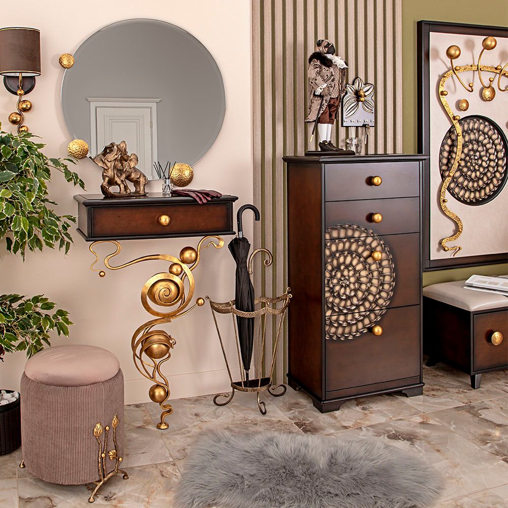 Тумба для обуви Heri 4 Каштан