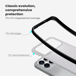 Чехол для Xiaomi Poco F8 Ultra и Redmi K90 Pro Max, серия Super Frosted Shield Pro (Clear version) прозрачный тонированный от Nillkin