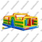 Надувной батут "Увлекательная полоса" с модификацией