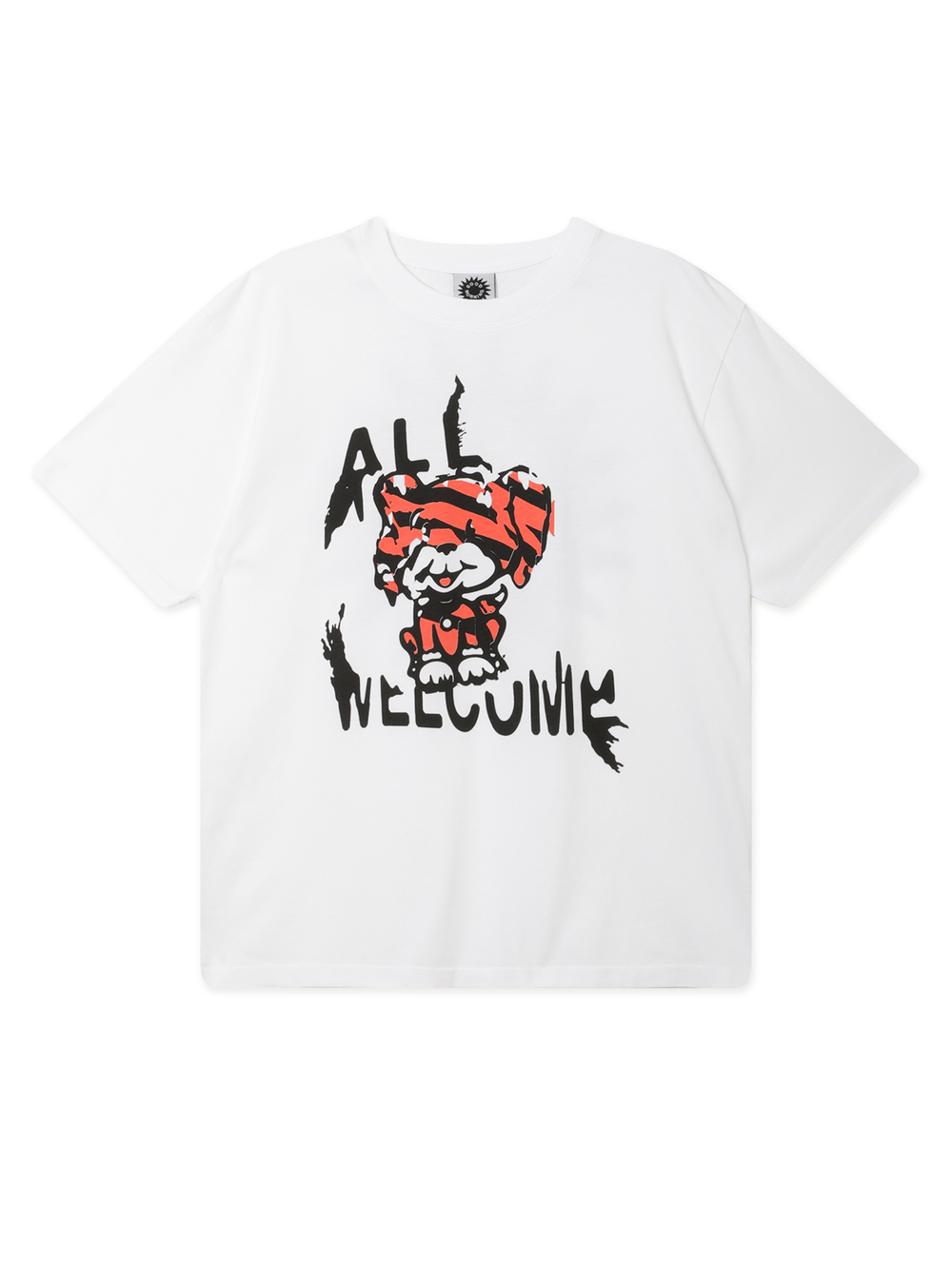 Мужская Футболка All Welcome Dog