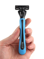 Станок для бритья Haowell 7 многоразовых картриджей c 3 лезвиями плавающая головка, полоска Aloe+витамин E