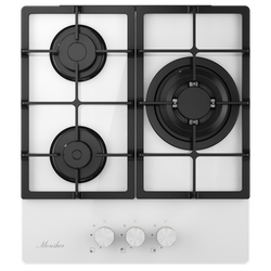 Встраиваемая газовая варочная панель Monsher MGG 43 Blanc