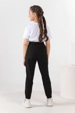 Брюки для девочки Скул-1 Виотекс ЧЁРНЫЙ