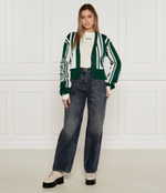 Кожаные ботильоны на платформе CALVIN KLEIN JEANS - экрю(YW0YW01535)