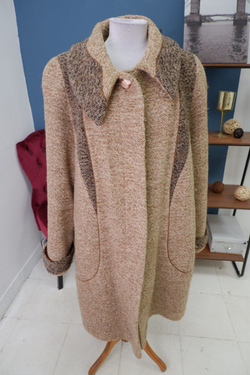 Пальто Vogue шерстяное 56+ размер