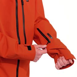 Куртка мужская сноубордическая Horsefeathers TERRA JACKET (red clay)