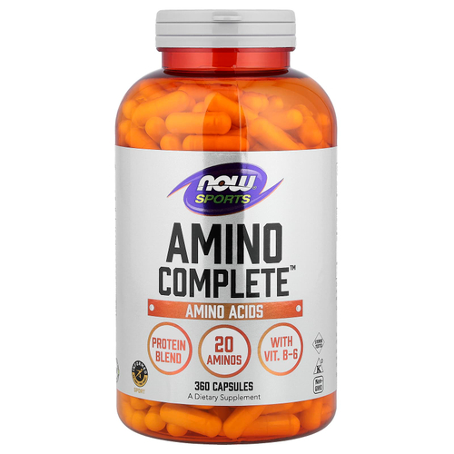 NOW Foods, Sports, Amino Complete™, 360 капсул