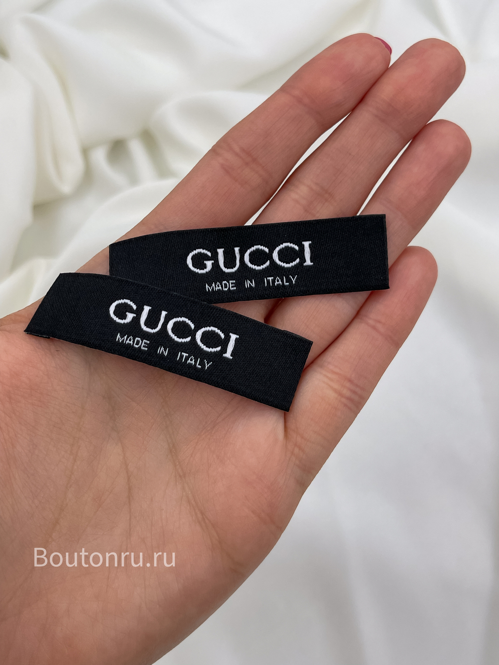 Бирка Гучч. черная 56 мм