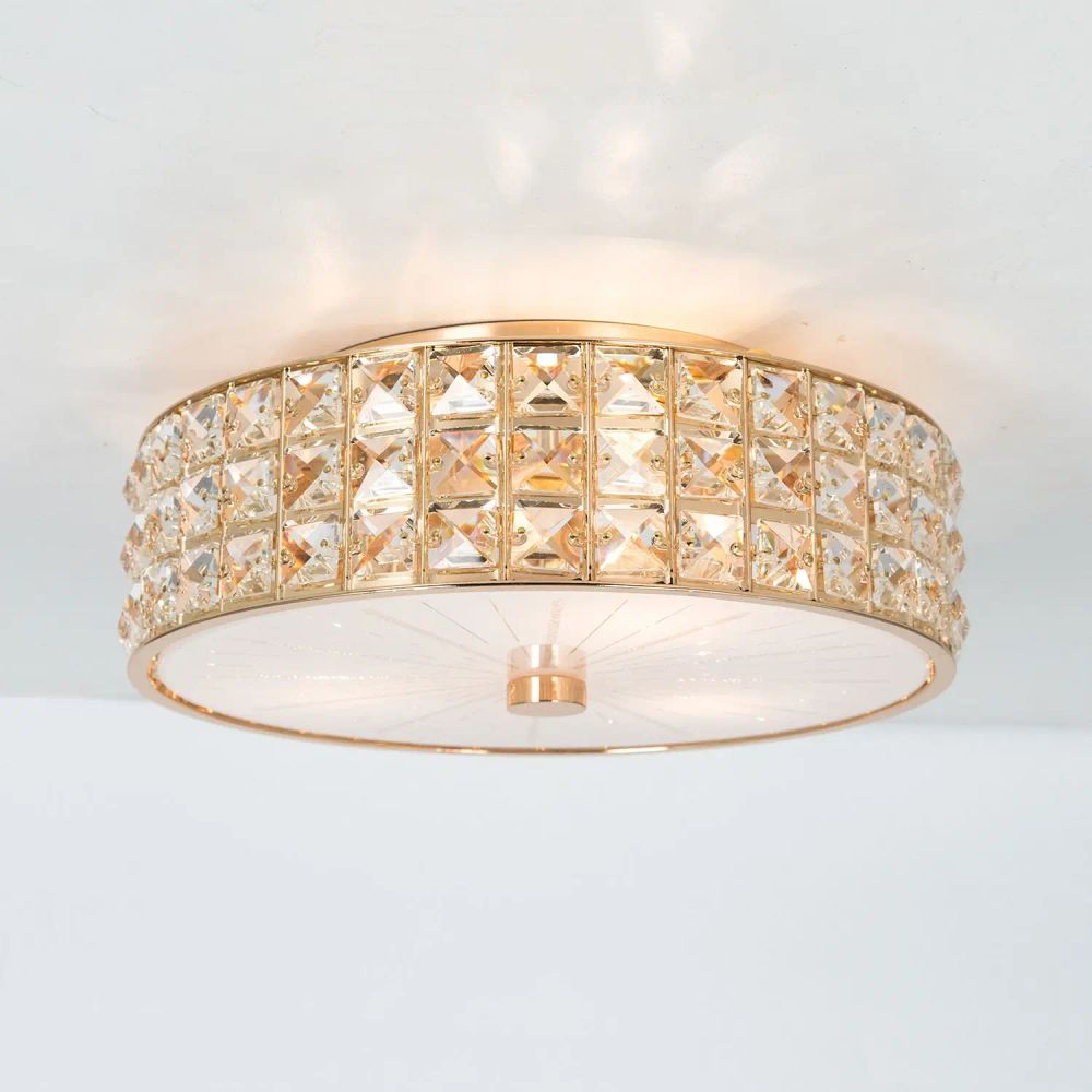 Citilux Портал CL324132 Люстра хрустальная Золото