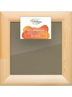 Деревянная рама 15x15 для постера и фотографий сеч. 40x18