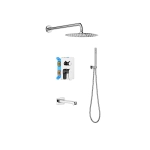 Душевая система Aquatek Оберон AQ1273CR хром