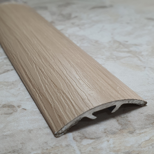 Порог-стык 30мм "DO-4" 2,7м Клен (38) ламинир. алюм.