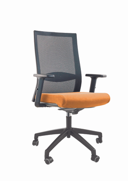 Брента/Brenta кресло операторское со спинкой-сеткой на пятилучие