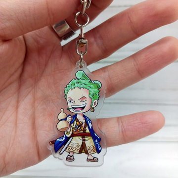 Акриловый брелок "One Piece / Ван пис / Большой куш"