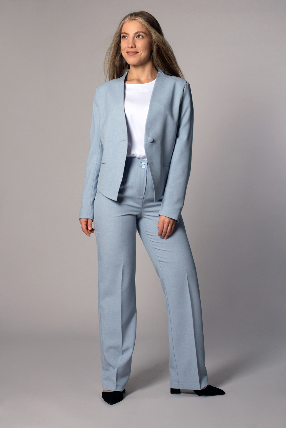 Жакет женский 4271зпа, лёд #259Лед044271зпа