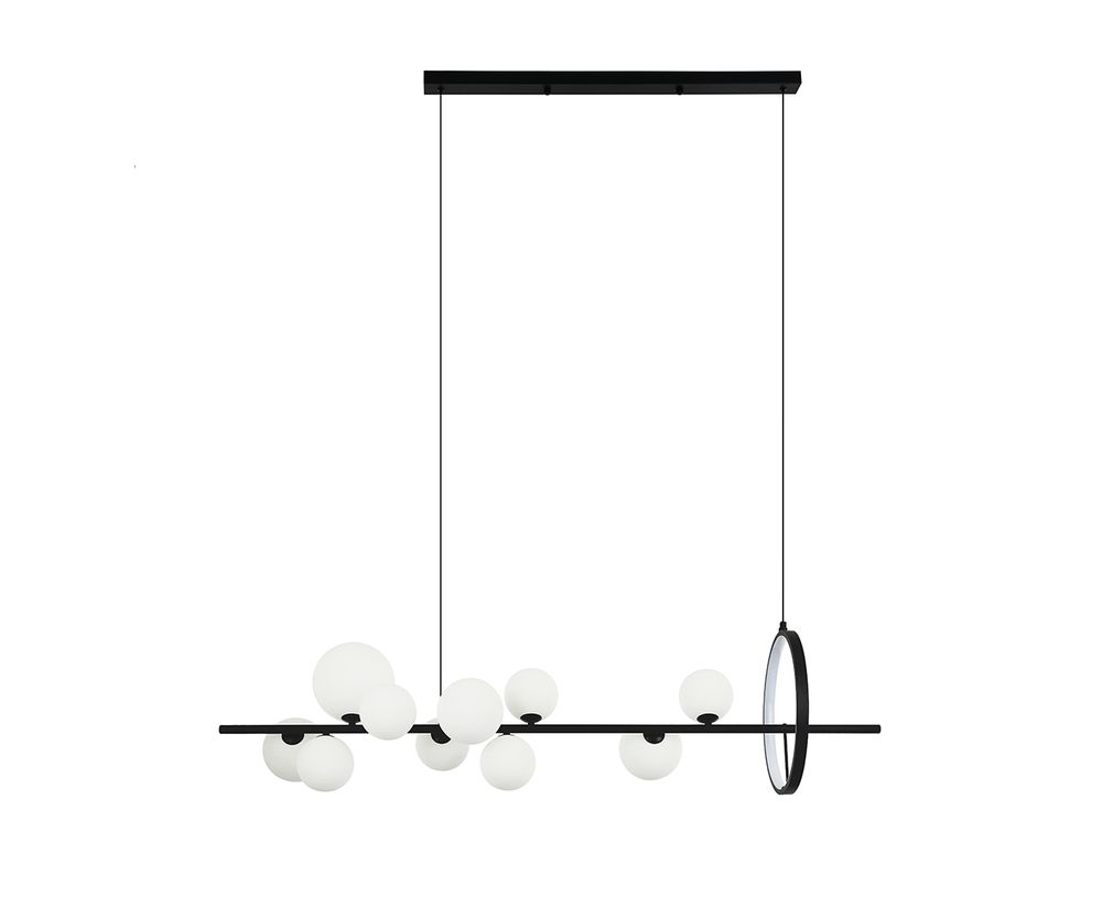 Kink Light 07608-10A,19(01) Люстра Иона черный G9+Led