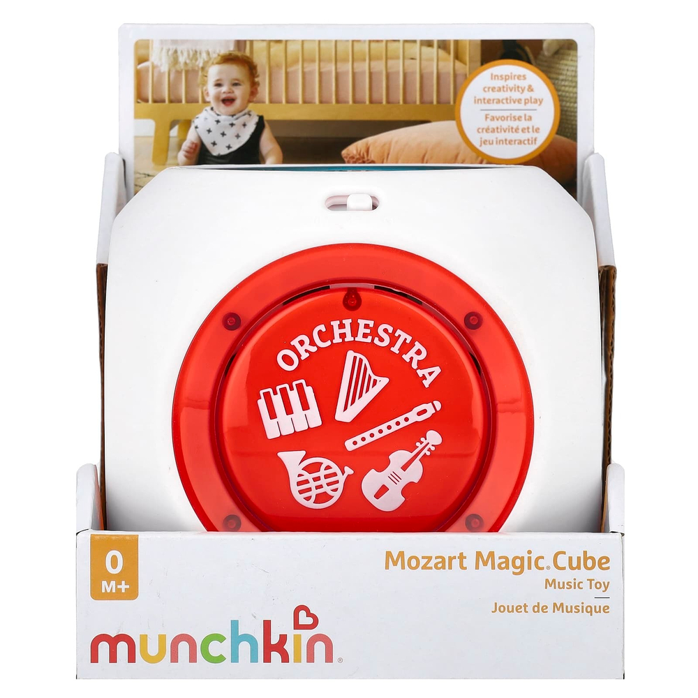 Munchkin, Mozart Magic® Cube, для детей от 0 месяцев, 1 кубик
