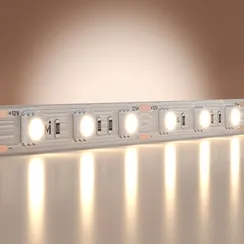Светодиодная лента Базовая 12В 5050 14,4Вт/м 4000K 5м IP 20 201184 Led Strip 201184