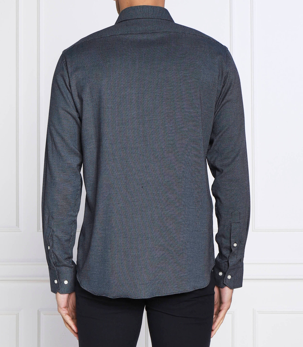 рубашка h-joe-spread-c1-222 BOSS BLACK - темно-синий(50484231)