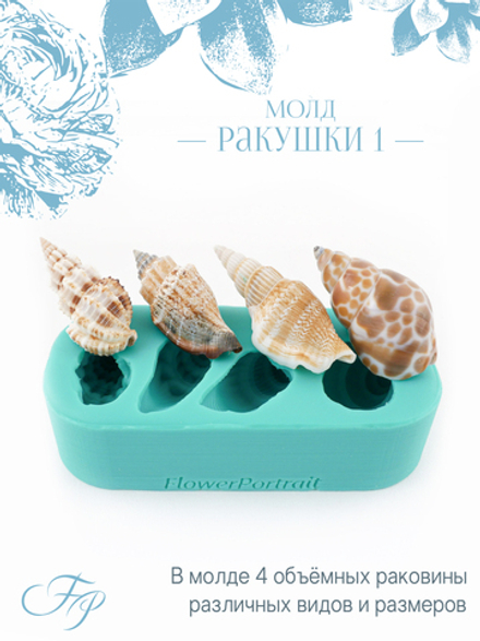 Молд Ракушки 1