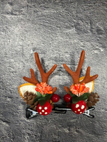 заколки "Рожки олененка"