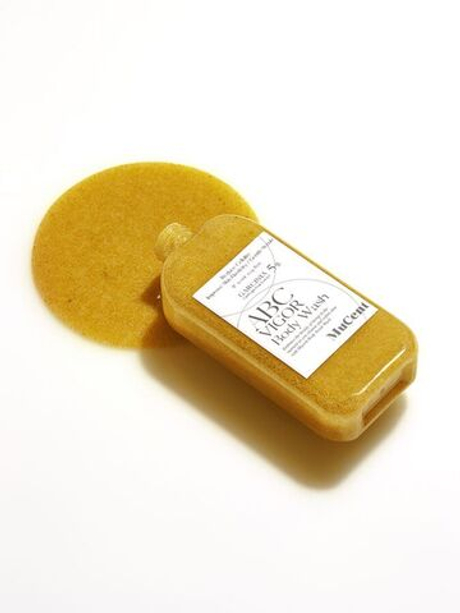 MUCENT  Гель для душа Освежающий цитрусовый + цветочный аромат  ABC VIGOR BODY WASH 03 (MELLOW YELLOW) Гель для душа.300мл.