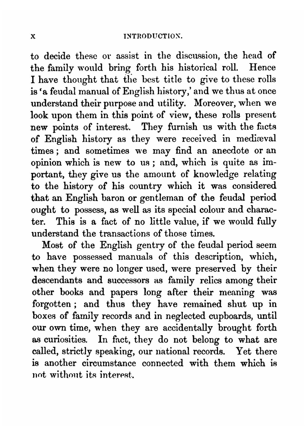 Feudal manuals of English history, a series of popular sketches of our national history | Thomas Wright