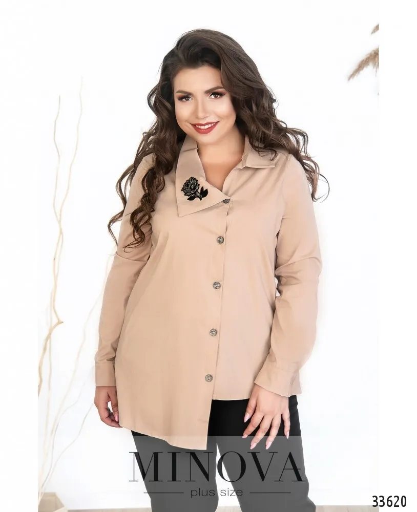 Рубашка 131-беж Minova
