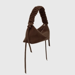 Сумка Banana Mini Suede Chocolate