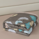 Комплект постельного белья Сатин с Одеялом 100% хлопок 160x80 на резинке OBR146