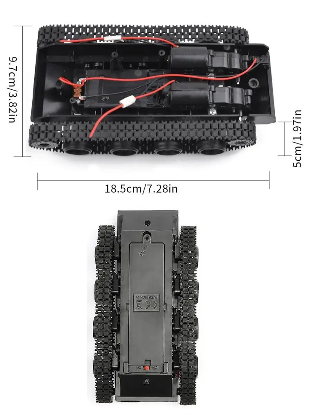 Шасси танка для проектов Arduino