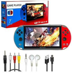 Консоль игровая X12 Plus, 7 дюймов, 16/48 ГБ, 2000 игр, 8/16/32/128 бит, портативная приставка