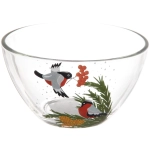 Салатник стеклянный 250мл «Новогодний микс» 6 видов D1323/36