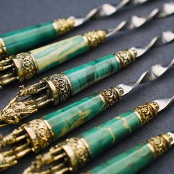 Эксклюзивный набор шампуров "Пограничник"