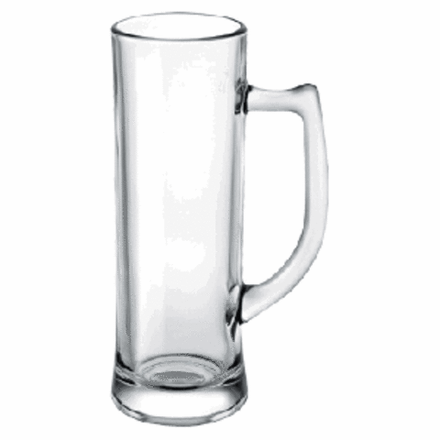 Кружка для пива «Ирландия» стекло 0,5л D=70/80,H=220,B=115мм прозр